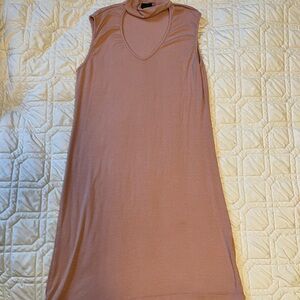 Sleeveless Blush-Tan Dress by “sen”
